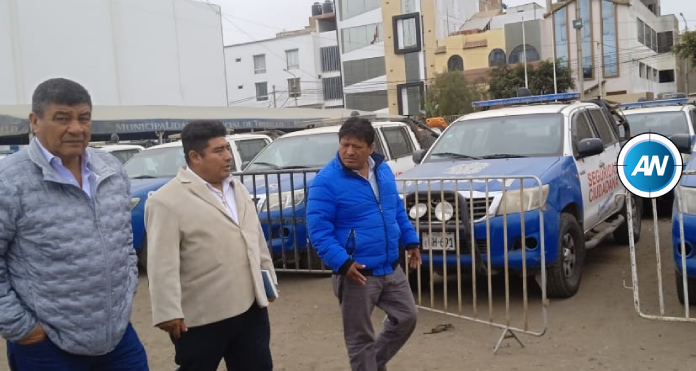 Reunión en Central de Monitoreo de Trujillo. Foto: Agencia de Noticias.