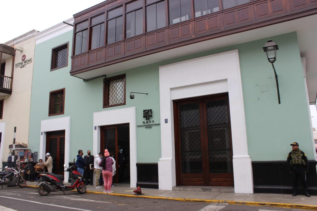 SATT lanza campaña de beneficios tributarios. Foto: Agencia de Noticias..