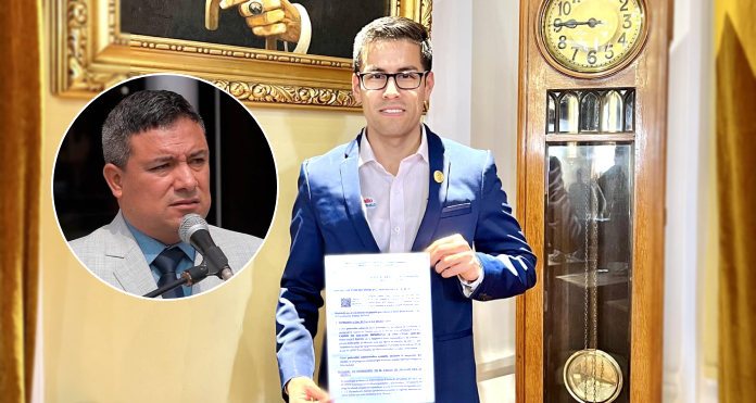 André Gallo presenta el primer pedido de suspensión contra Arturo Fernandez