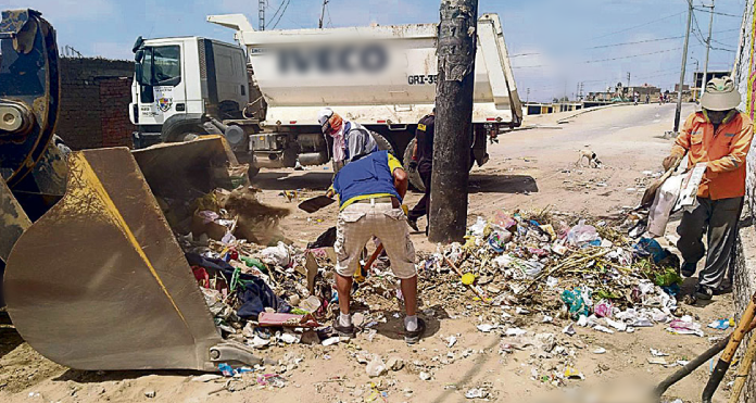 Gore La Libertad organizará campaña de limpieza en Alto Trujillo.