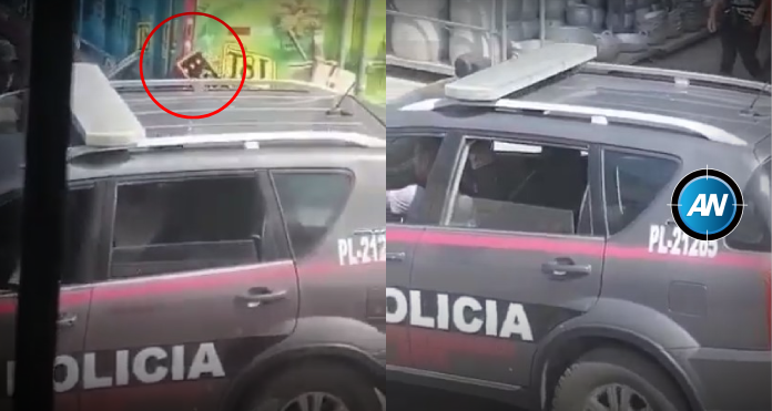 Revelan uso indebido de vehículo policial