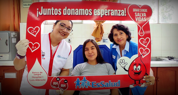 EsSalud recaudó más de 100 unidades de sangre por el Día Mundial del Donante de Sangre