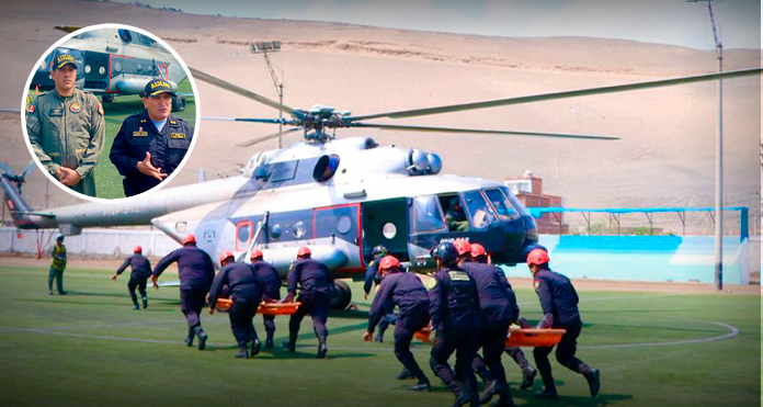 480 policías fueron capacitados para operaciones helitransportadas ante una emergencia