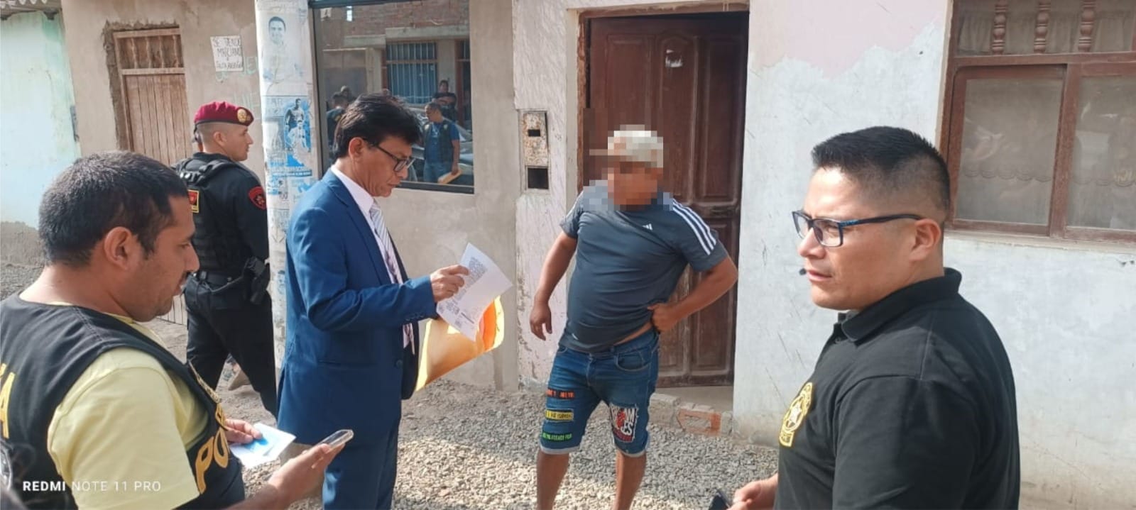 Realizan operativo contra banda delincuencial “Los Rapiñas del Norte”