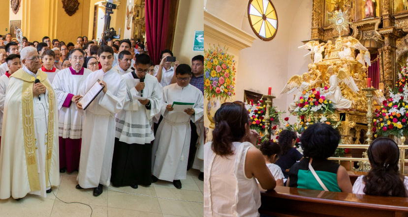 Inauguran nueva capilla de adoración Eucarística en la Catedral de trujillo