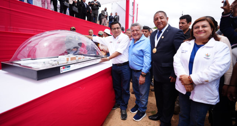 GORE La Libertad inició la construcción del nuevo hospital Leoncio Prado de Huamachuco