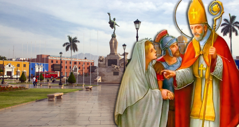 'San Valentín' Patrón y protector de la ciudad de Trujillo