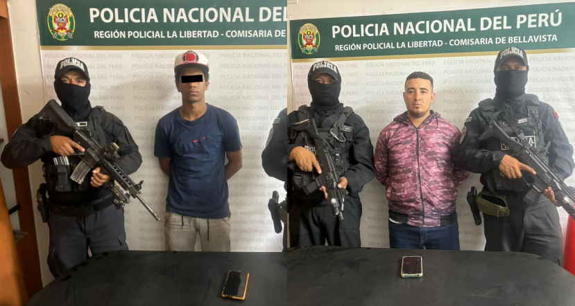 Efectivos PNP Dinoes y Grecco capturan roba celulares en La Esperanza