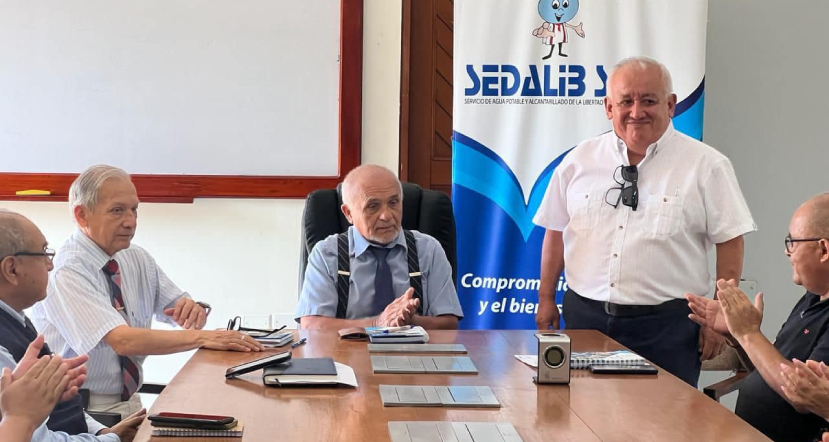 Percy Rosario es el nuevo presidente de Sedalib