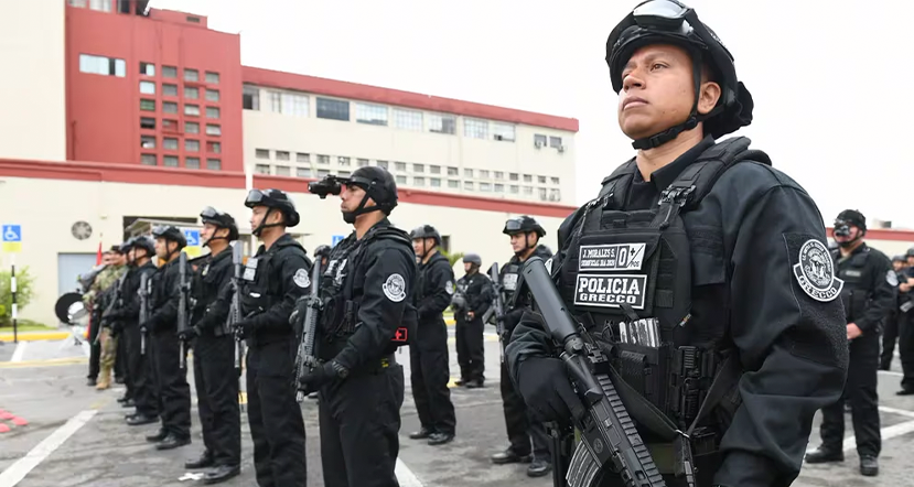 Agentes PNP GRECO se van de Trujillo