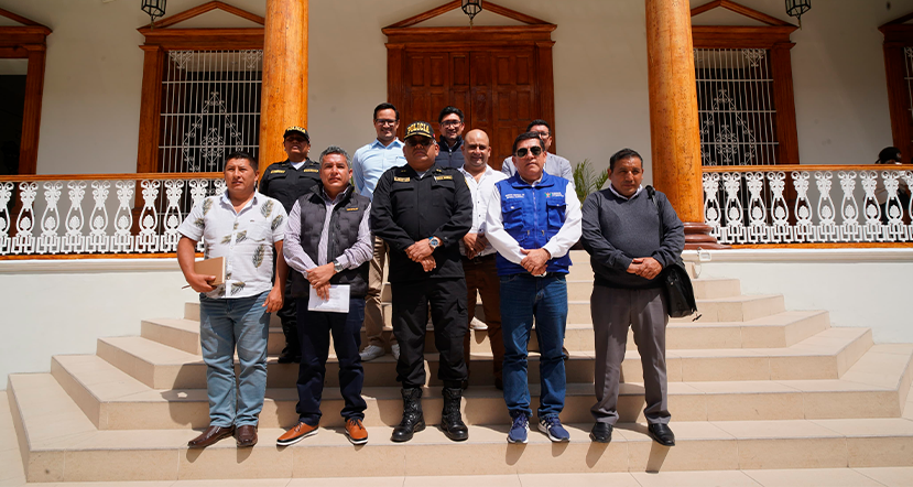 Se iniciaron las gestiones para establecer la primera división policial en Pataz.