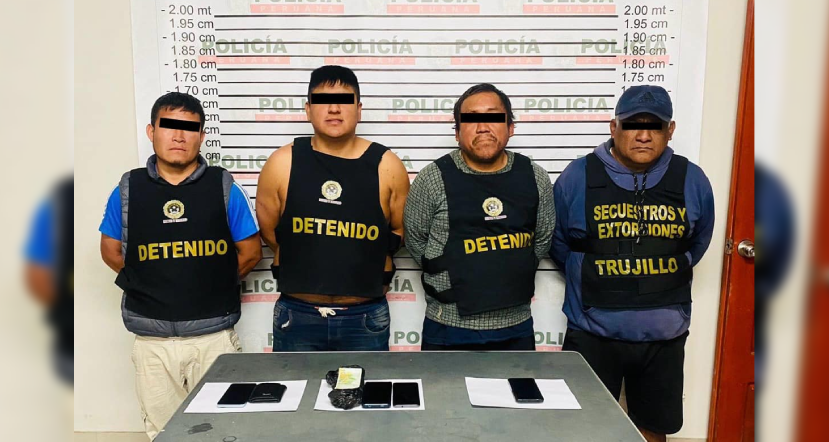 Desarticulan banda criminal "Los terribles del Golf de la FM" en Trujillo