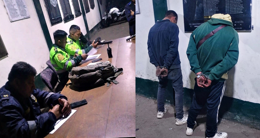 Detienen a dos extranjeros acusados de robo en pollería de Trujillo