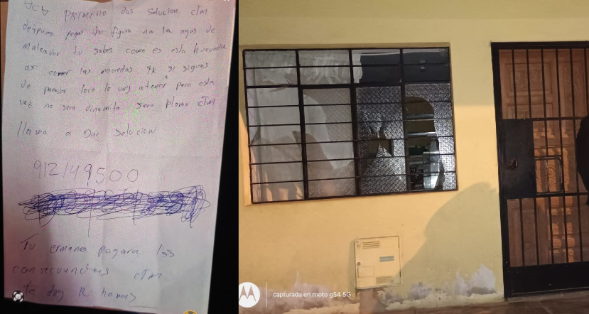 Delincuentes detonan dos explosivos en vivienda ubicada en la Urb. Chimú