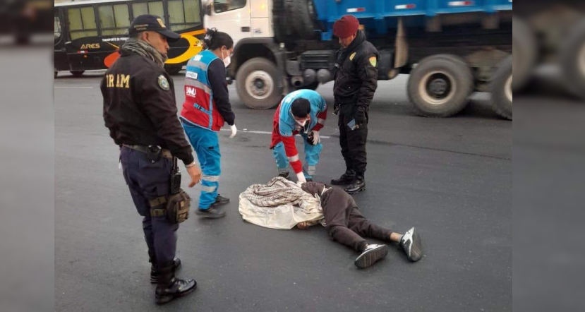 Extranjero pierde la vida tras ser atropellado en el óvalo La Marina