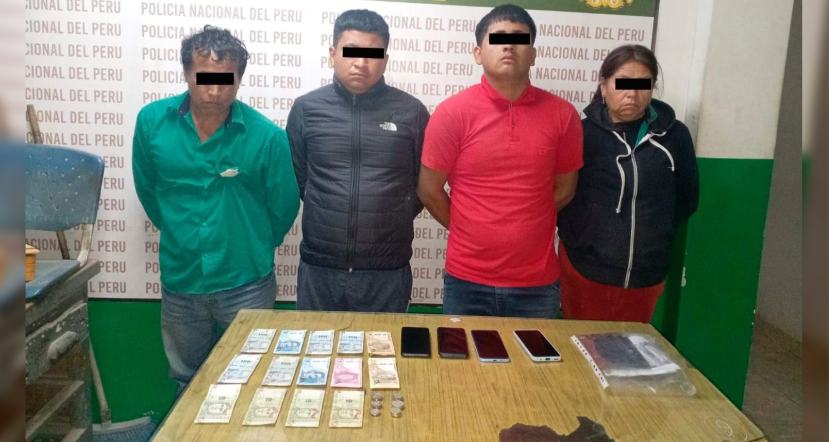 Capturan a banda criminal que extorsionaba a una ciudadana en Trujillo