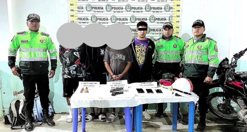 Policía desmantela a presunta banda criminal compuesta por menores en Virú