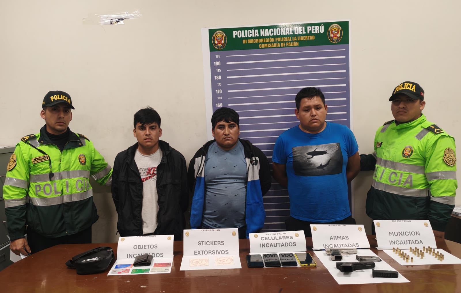 Policía desarticula banda criminal “La Mini Jauría” tras persecución en Paiján