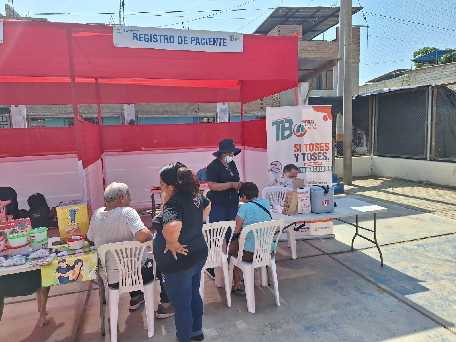 Chiclín refuerza la lucha contra la tuberculosis con intervención sanitaria