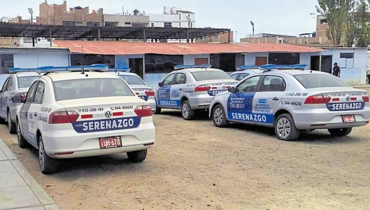 Vehículos del Serenazgo de Trujillo inoperativos por fallas mecánicas