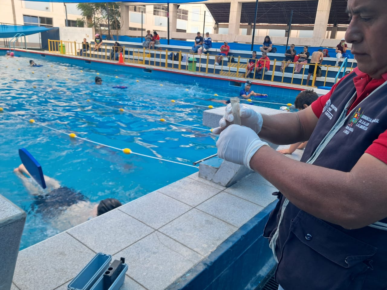 Fiscalía realiza inspección a academias de natación y piscinas colectivas en Trujillo y Moche