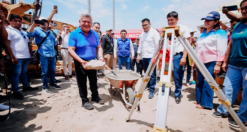 Gobierno Regional de La Libertad destinó 86 millones de soles para proyectos en Moche