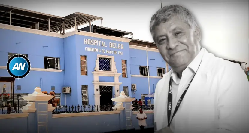 Retiran confianza al director del Hospital Belén, Víctor Fernández, y nombran reemplazo