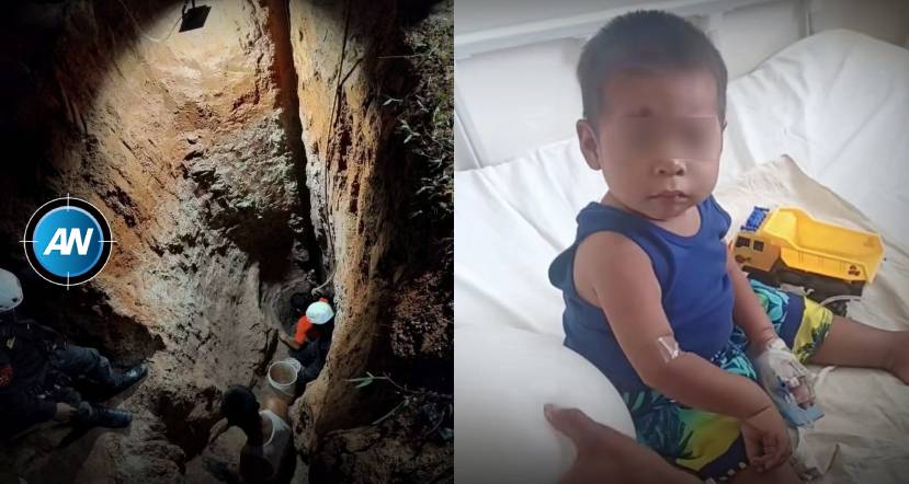 Milagro en Loreto: Niño rescatado de un pozo está fuera de peligro