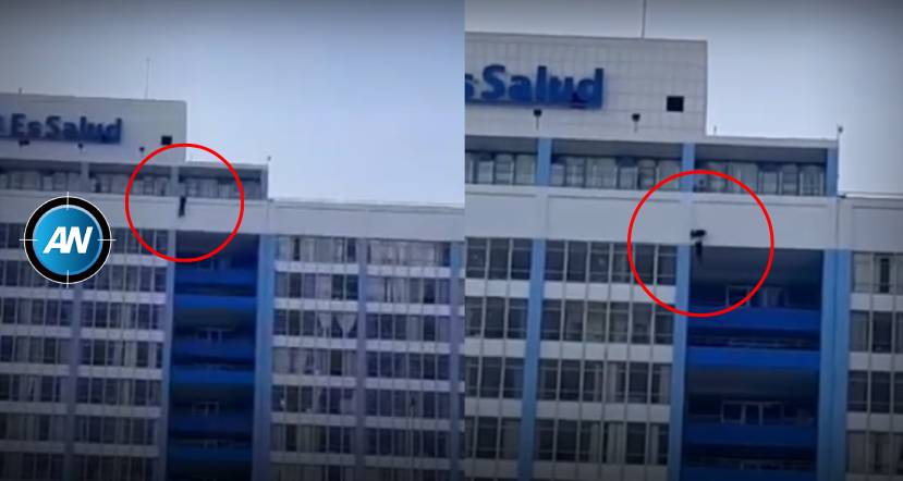 Tragedia en Lima: mujer pierde la vida al caer del último piso del Hospital Edgardo Rebagliati