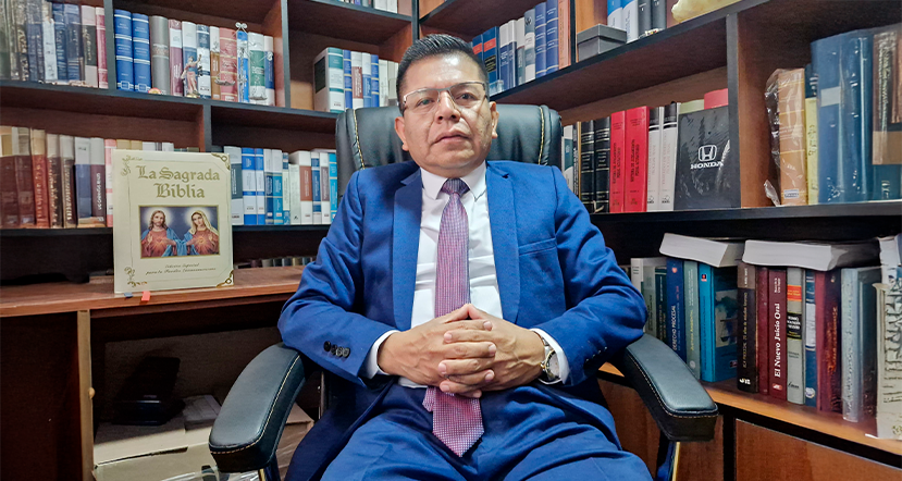 Capacitación continua y renovación institucional: propuestas de Luis Paz para el Colegio de Abogados de La Libertad
