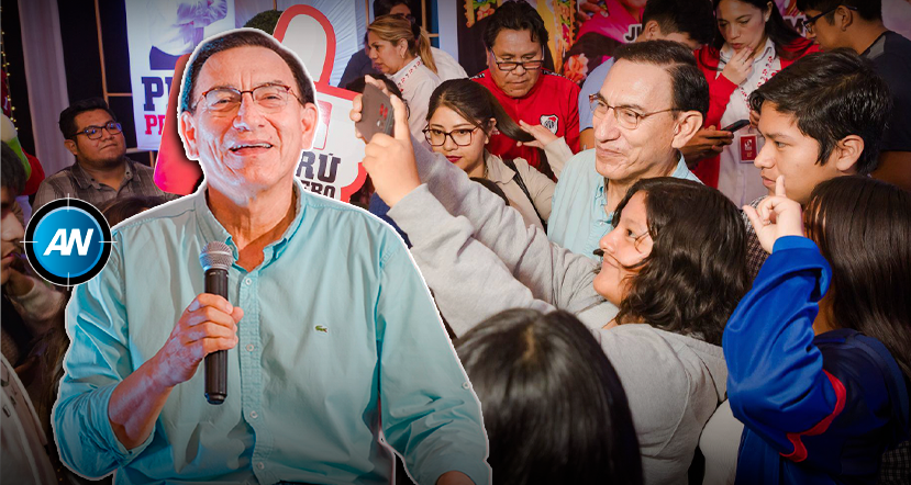 Vizcarra toma la delantera rumbo al 2026: Jóvenes lo respaldan, según CPI