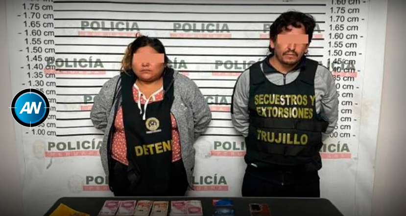Padres extorsionaban al novio de su hija con videos íntimos en Trujillo