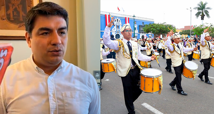 "Fue un malentendido" Alcalde de Trujillo aclara que sí se autorizó desfile escolar en la Plaza de Armas