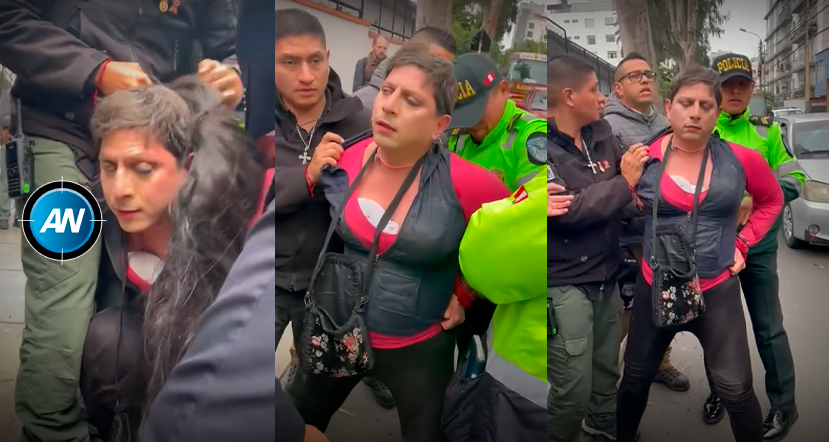 Miraflores: capturan a sujeto disfrazado de mujer que habría grabado a escolares en colegio