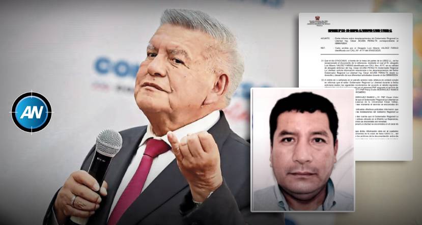 Acuña presenta documento policial para negar reunión con empresario Juan Carlos Coca
