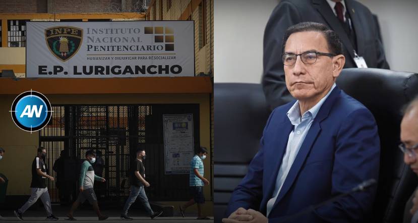 Martín Vizcarra cumplirá prisión preventiva en Lurigancho tras anulación de orden de ingreso a Barbadillo