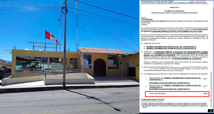 Presunto direccionamiento en obra pública de Agallpampa favorece a Consorcio del Norte