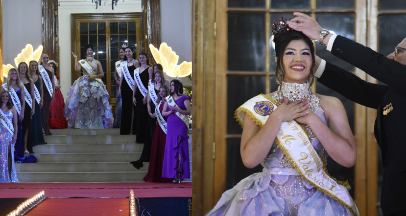 Valeria Maza es coronada reina del 73.º Festival Internacional de Primavera. Foto: Difusión
