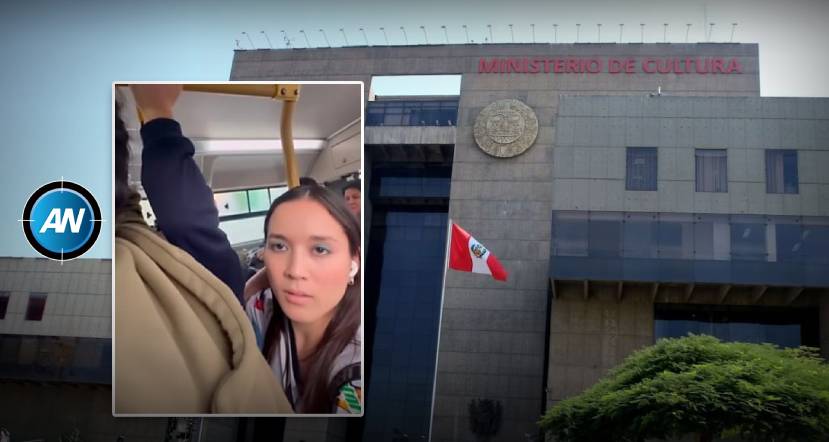 Ministerio de Cultura denuncia a influencer por expresiones racistas en bus del Metropolitano