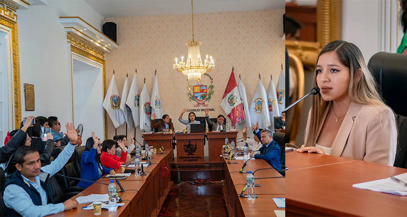 Consejo Regional aprueba por unanimidad la vacancia de consejera de Pacasmayo