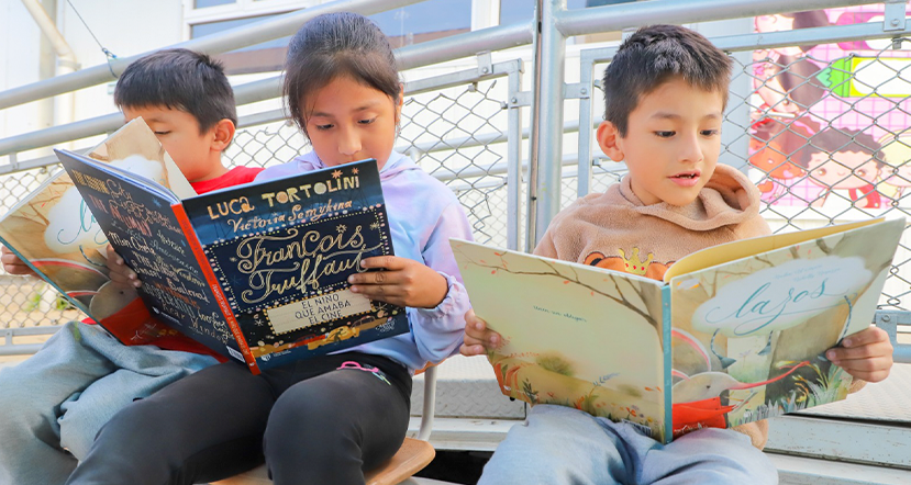 UCV impulsa la lectura con entrega de libros y talleres de cuentacuentos