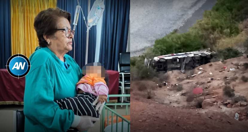 Bebé de 10 meses y niña de 4 años sobreviven a trágico accidente en Ocoña