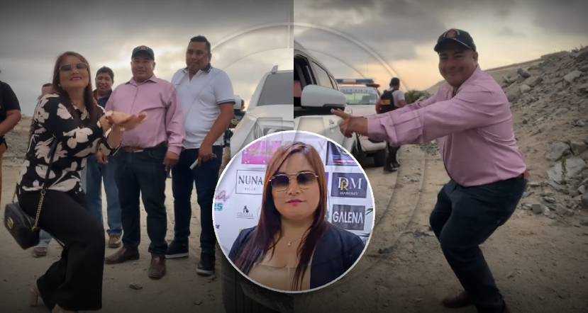 Regidora de El Porvenir ofrece disculpas tras video bailando “La máquina” y pide visita del presidente Jerí