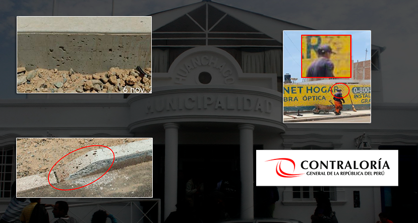 Contraloría detecta graves deficiencias en obra vial ejecutada por la Municipalidad de Huanchaco