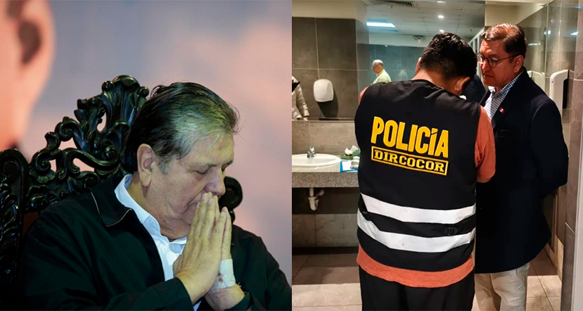Fiscal que iba a detener a Alan García fue intervenido por recibir una presunta coima