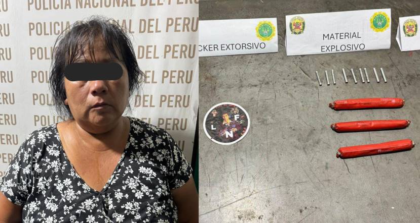 PNP detiene a “La Mami”, presunta integrante de banda criminal en La Libertad