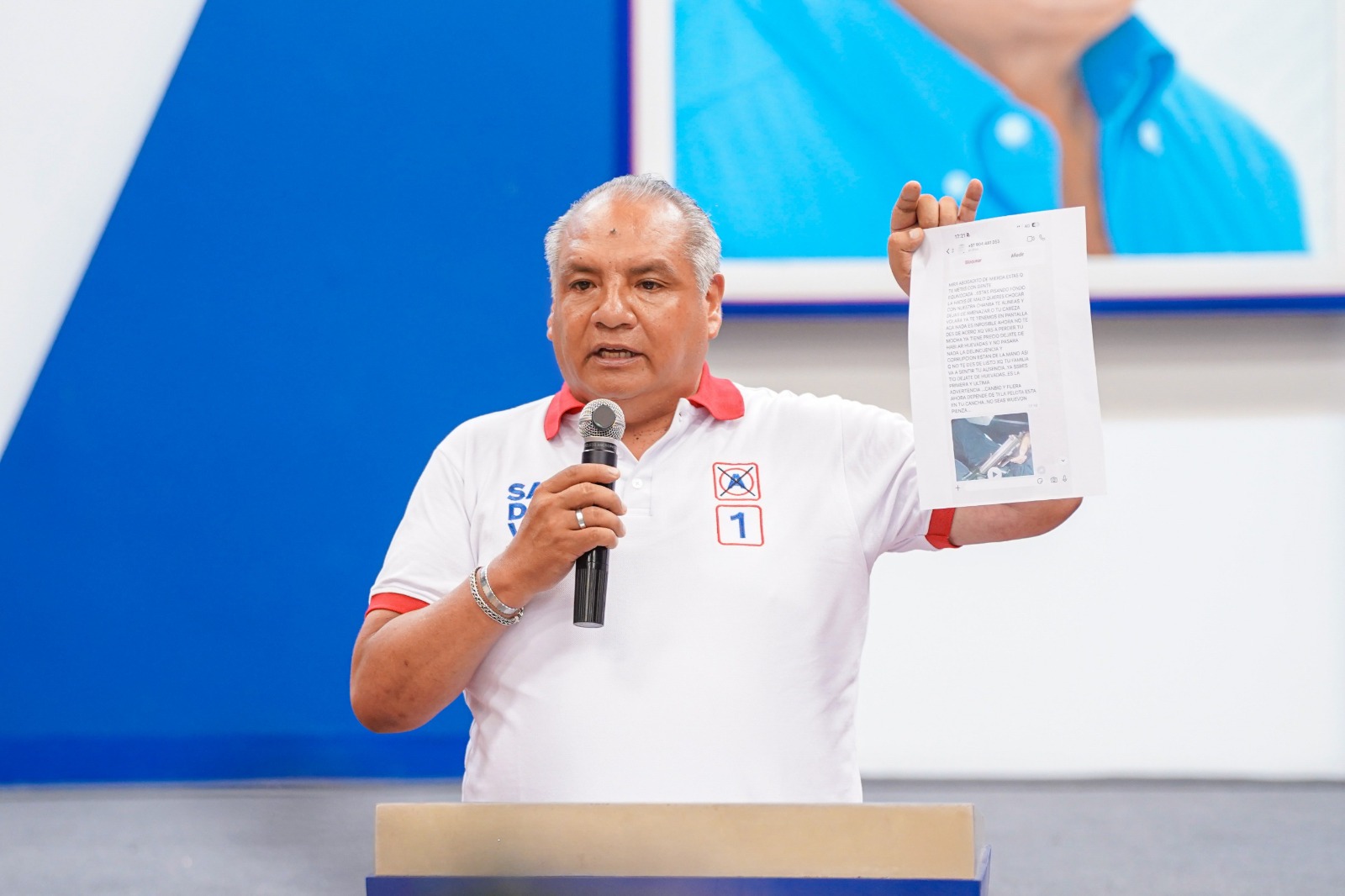 César Sandoval denuncia amenazas de muerte y acusa “sicariato político” en su contra