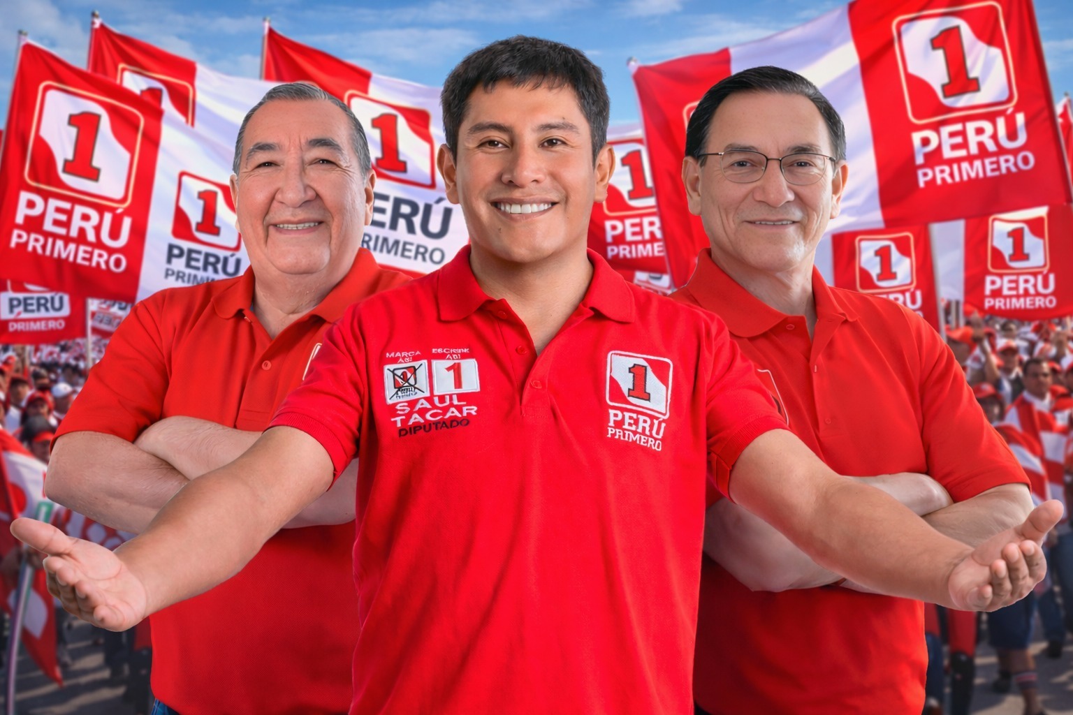 Saúl Tacar lidera en La Libertad la visita de Mario Vizcarra y fortalece la “Ruta contra la Corrupción”