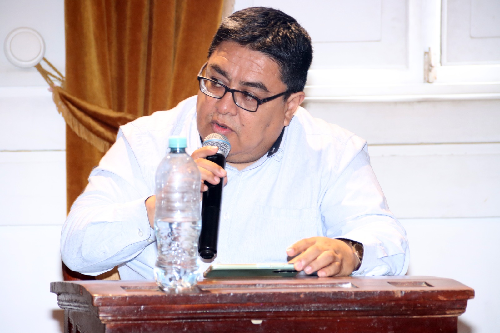 Regidor Jorge Vásquez: "La gente del partido ha dañado a APP"