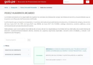 Proveedor registra contratos por servicios de pintura en la MPT y difusión radial en Sedalib